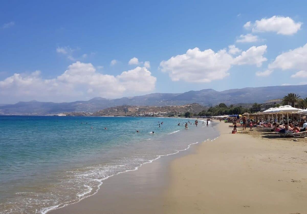 Sitia Panoramic Penthouse - Close To Sandy Beach - Private Parking エクステリア 写真