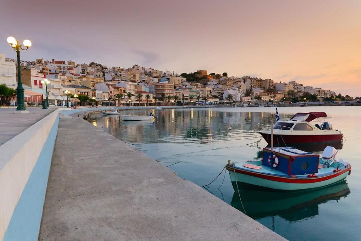 Sitia Panoramic Penthouse - Close To Sandy Beach - Private Parking エクステリア 写真