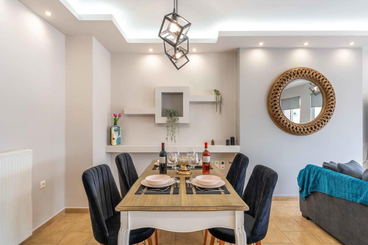 Sitia Panoramic Penthouse - Close To Sandy Beach - Private Parking エクステリア 写真